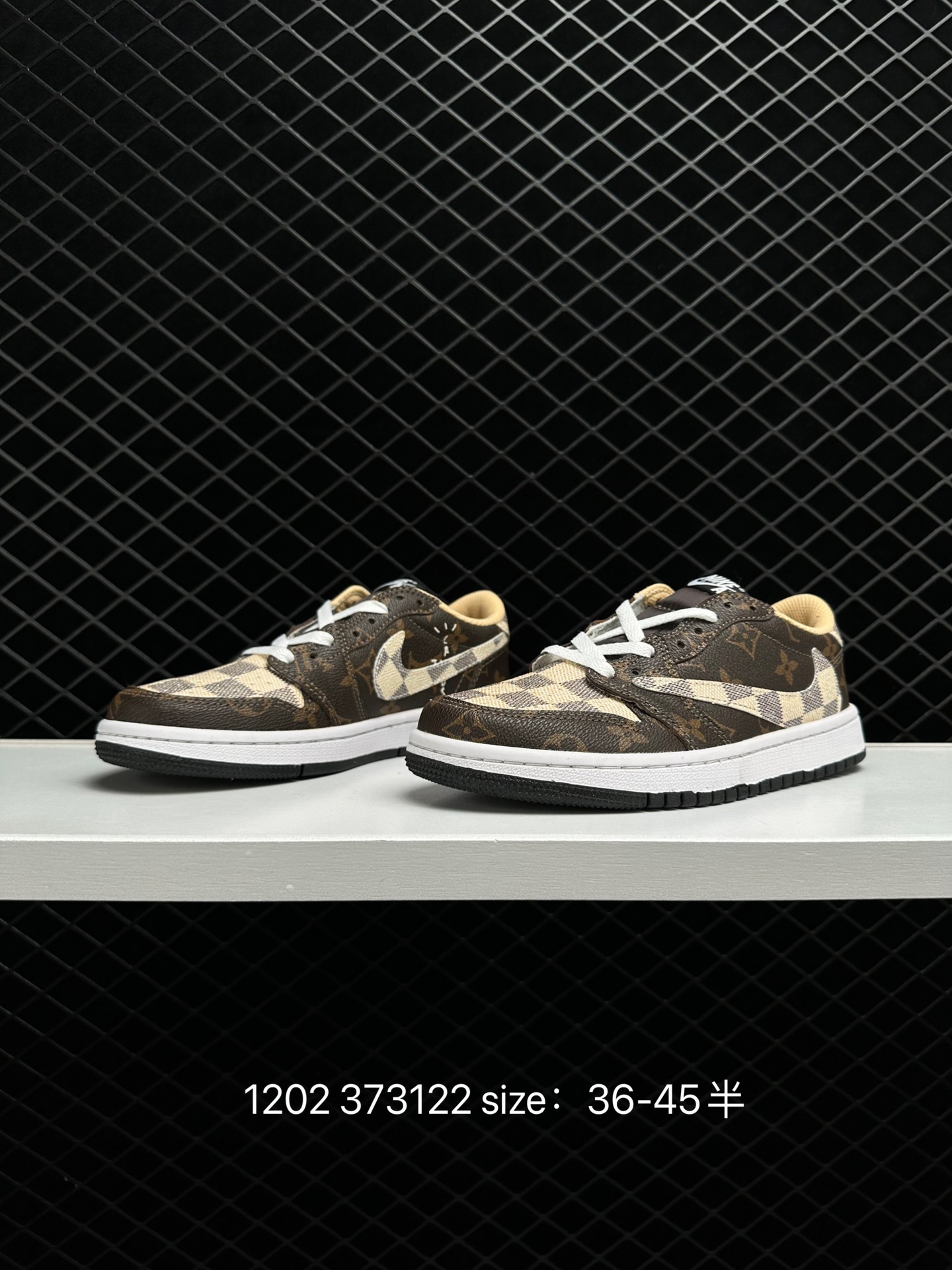 Travis Scott x Fragment x Air Jordan 1 Low“Military Blue”